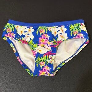 Tommy Bahama 6X Blue Floral Bikini Bottoms